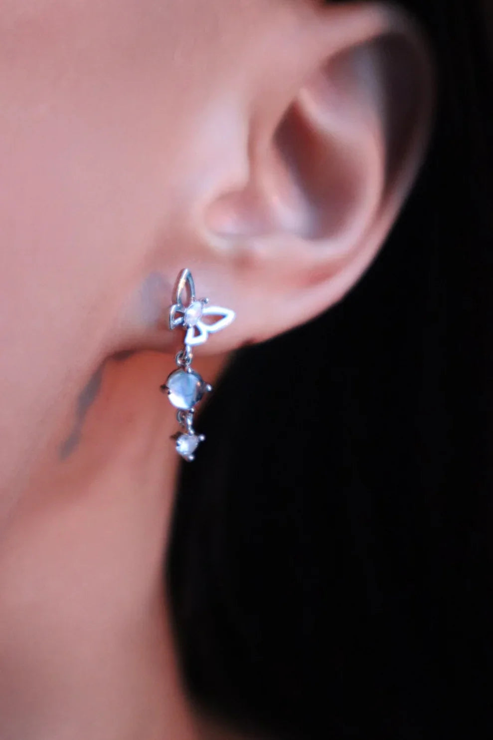 Kelebek Dangle Küpe