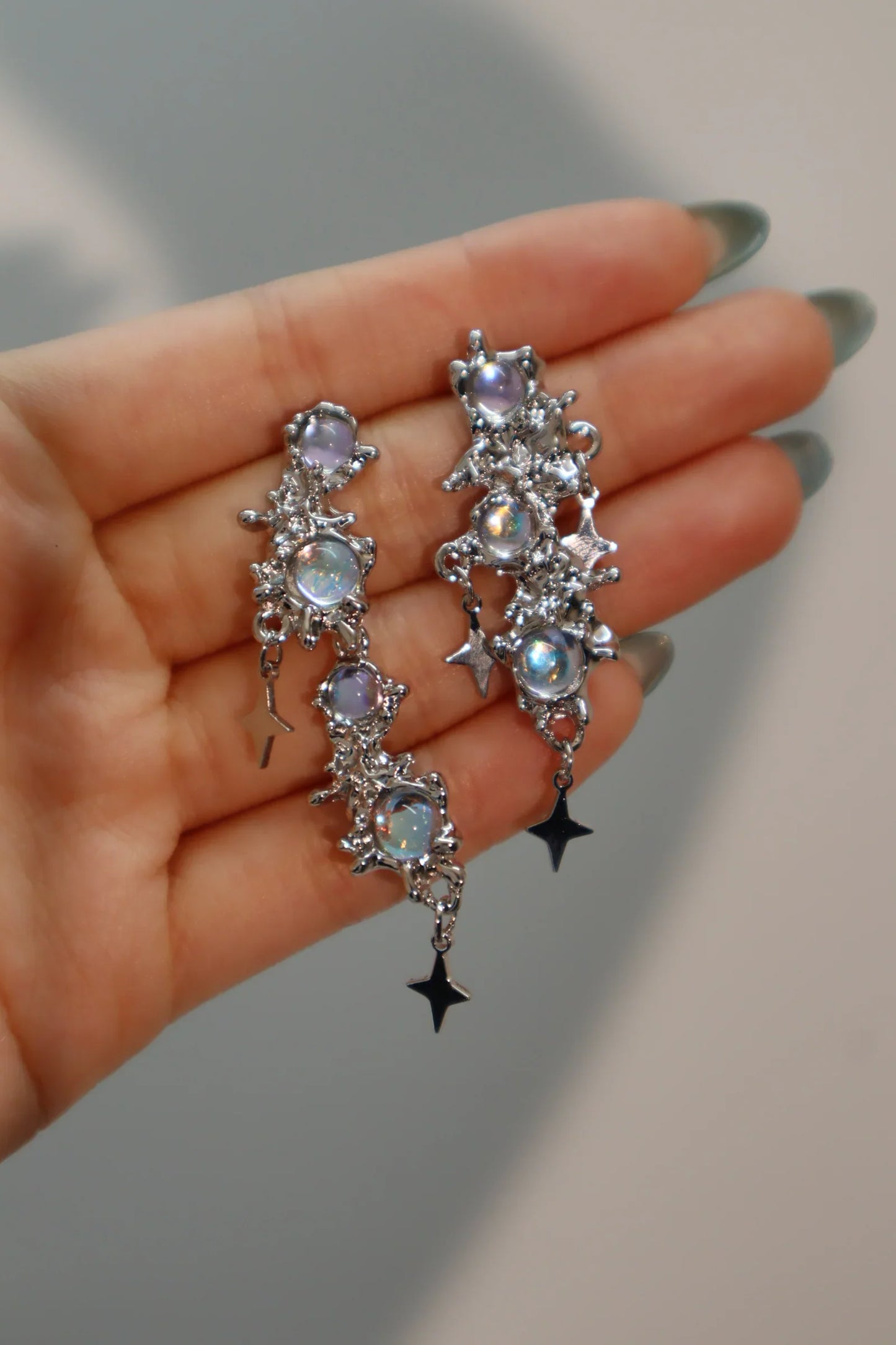 3'ü 1 Arada Aytaşı Yıldız Küpe