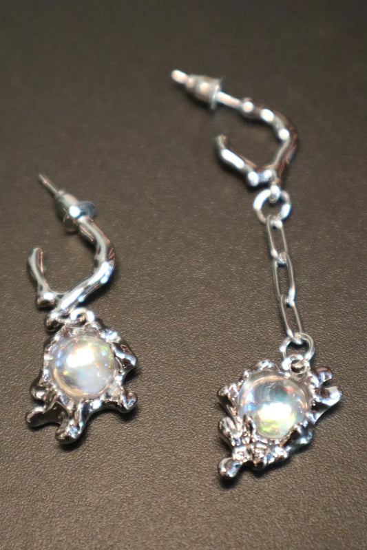 Ay Taşı Dangle Küpe