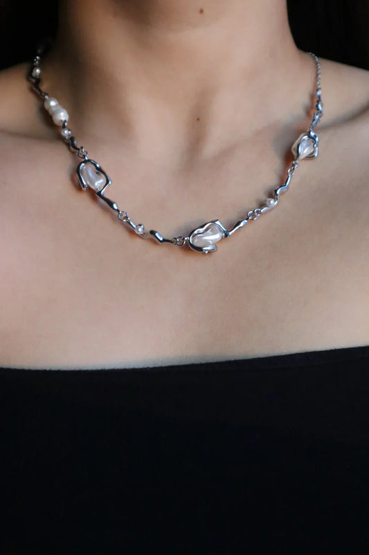 İnci Sarmalı Kolye